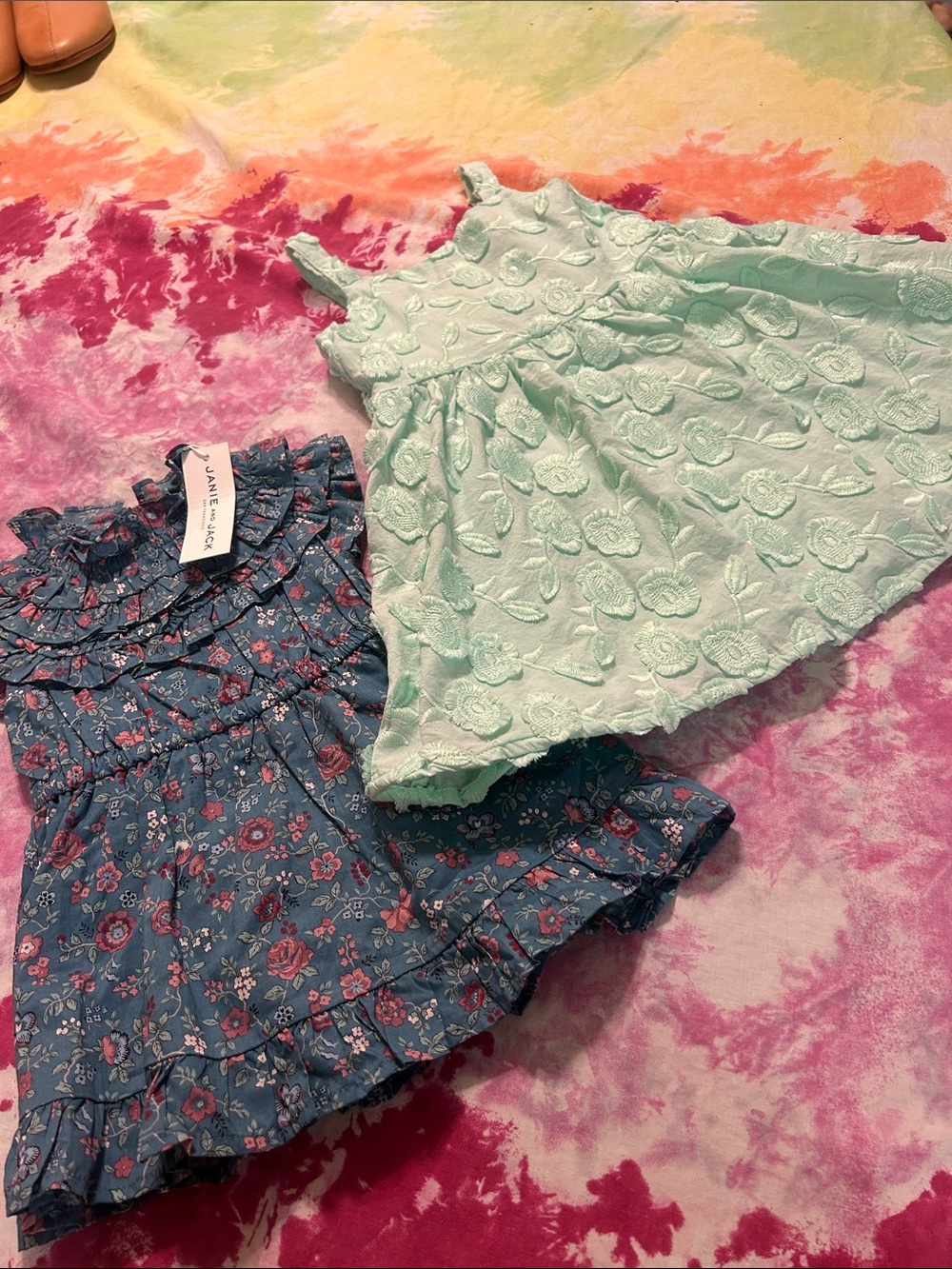 2 Janie & Jack girls dresses